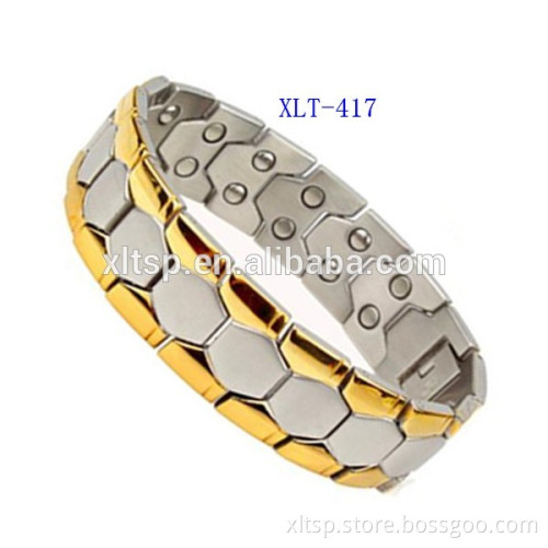 Best quality Sport energy bio magnetic stainless steel bracelet